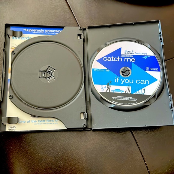 Catch me if You Can DVD. Steven Spielberg film w/ Leonardo DiCaprio & Tom Hanks - Picture 3 of 5